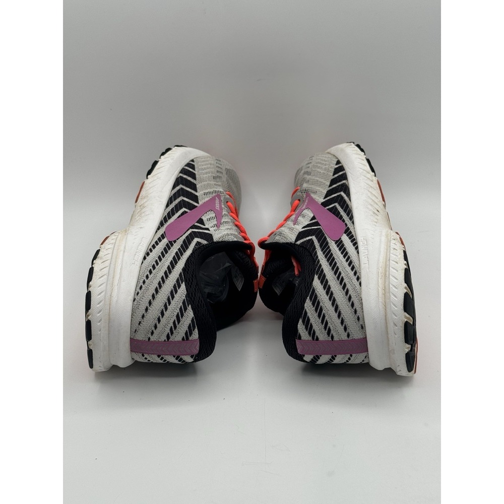 Brooks Launch Running Shoes Women's Size9 B Gray Pink Orange Sneakers - Picture 6 of 11